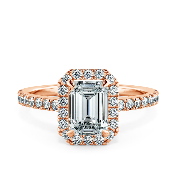 Nhẫn đính hôn Halo đai tấm NCH8202 1